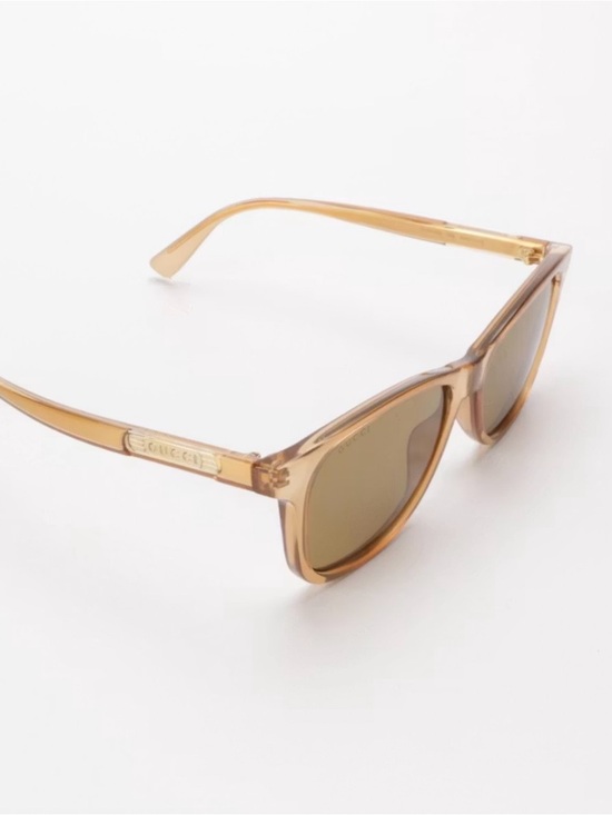 Versace Accessories - Versace Translucent Amber Brown Sunglasses